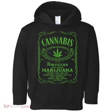 Cannabis Toddler Hoodie