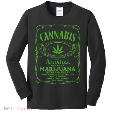 Cannabis Kids Long Sleeve Shirt