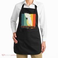 Cool Cockatoo Art For Women Parrot Lover Goffin Cockatoo Apron thumb 2
