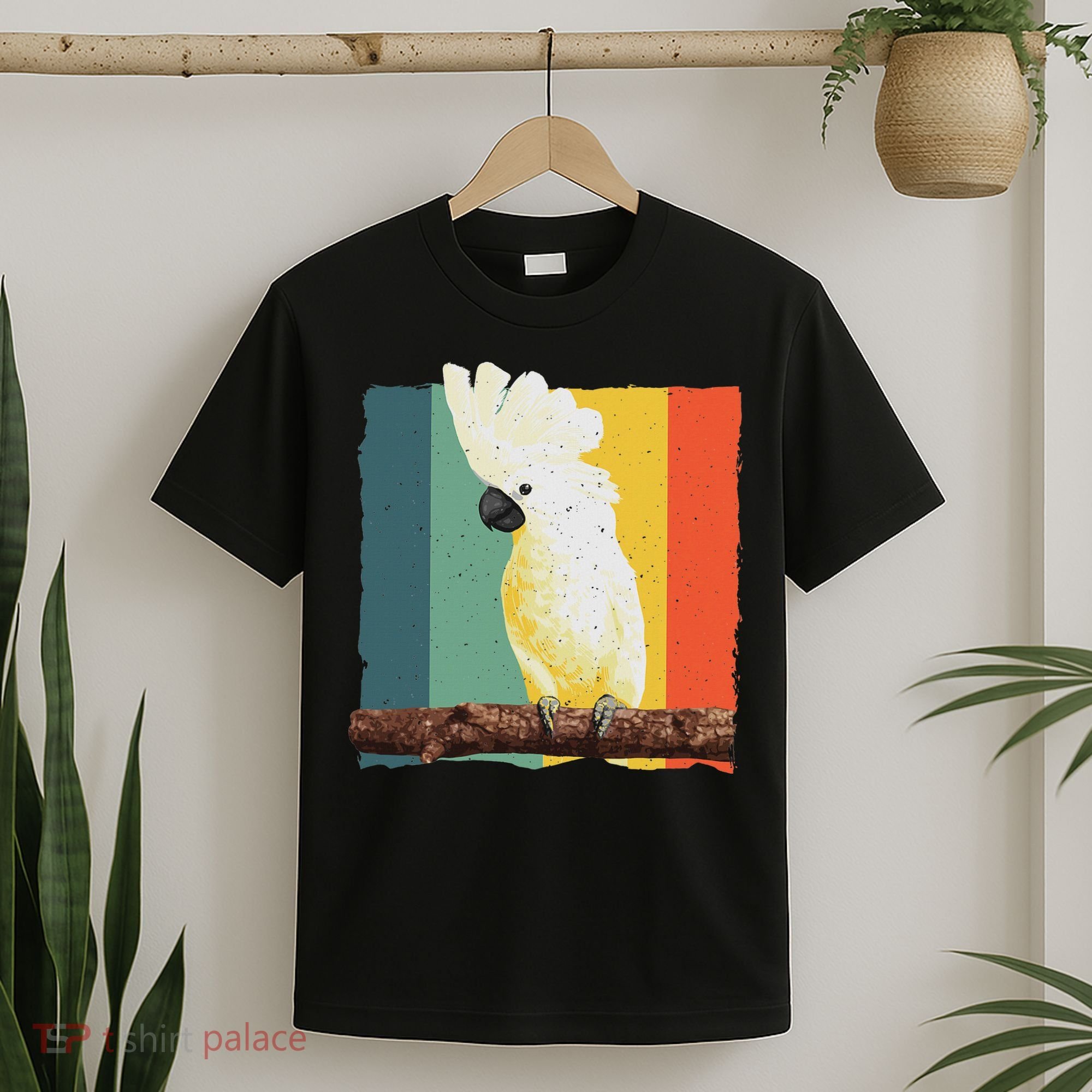 Cool Cockatoo Art For Women Parrot Lover Goffin Cockatoo T-Shirt