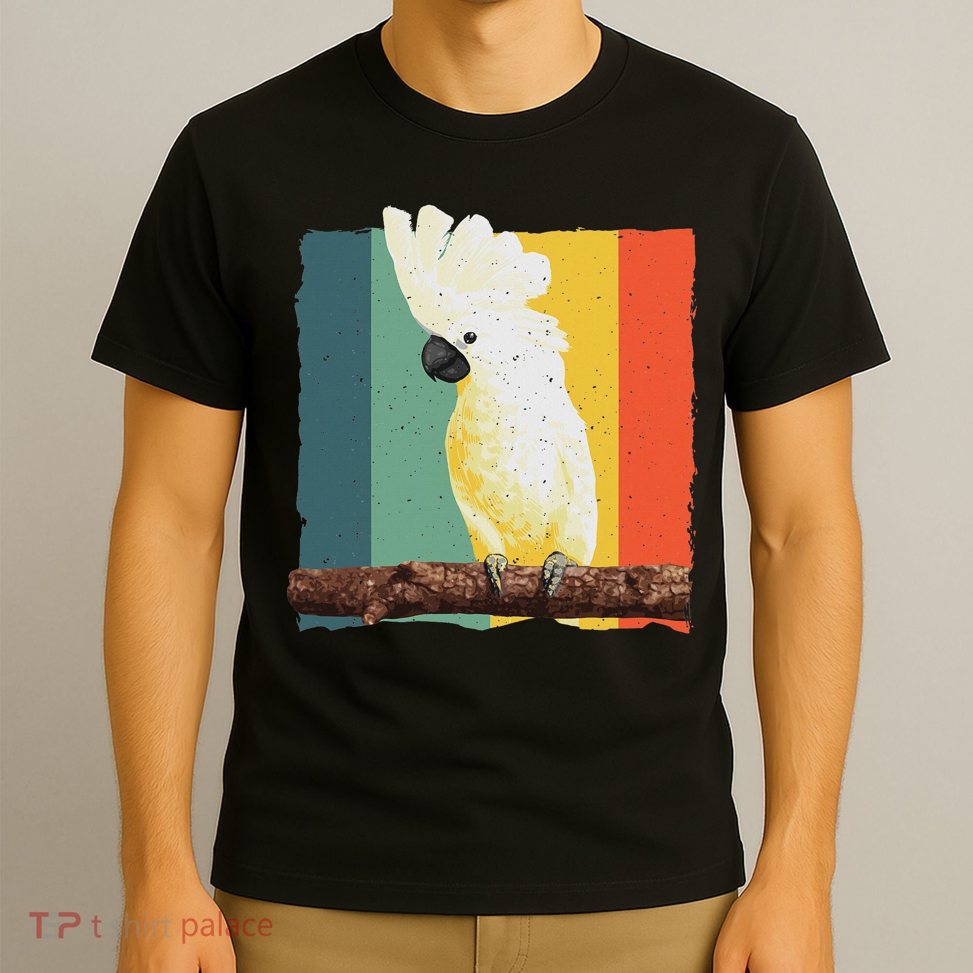 Cool Cockatoo Art For Women Parrot Lover Goffin Cockatoo T-Shirt