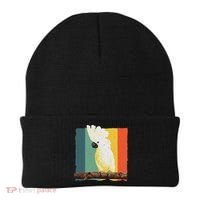 Cool Cockatoo Art For Women Parrot Lover Goffin Cockatoo Beanie thumb 0