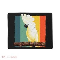 Cool Cockatoo Art For Women Parrot Lover Goffin Cockatoo Mousepad thumb 0