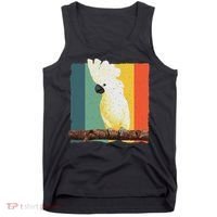 Cool Cockatoo Art For Women Parrot Lover Goffin Cockatoo Tank Top thumb 0