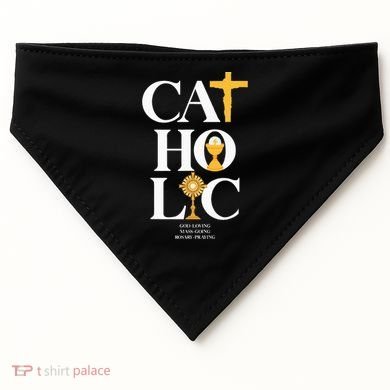 Catholic USA-Made Doggie Bandana