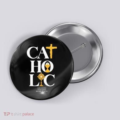 Catholic Button