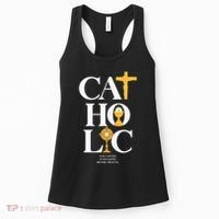 Catholic Women's Tank Top thumb 0