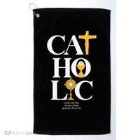 Catholic Golf Towel thumb 0