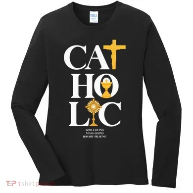 Catholic Women's Long Sleeve Shirt