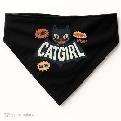 Catgirl USA-Made Doggie Bandana