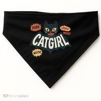Catgirl USA-Made Doggie Bandana thumb 0