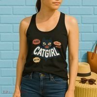 Catgirl Women's Tank Top thumb 2