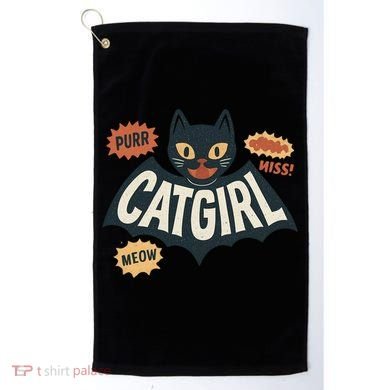 Catgirl Golf Towel