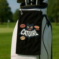Catgirl Golf Towel thumb 2
