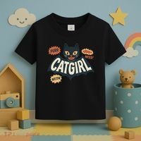 Catgirl Toddler T-Shirt thumb 3