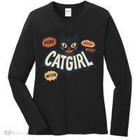Catgirl Women's Long Sleeve Shirt thumb 0