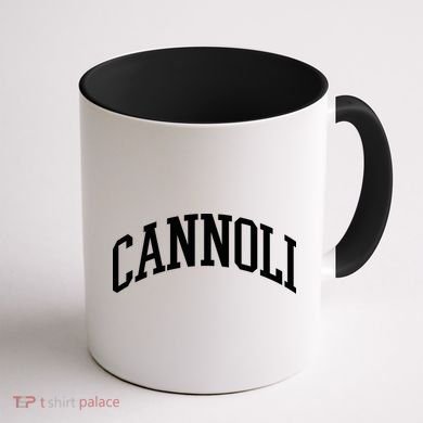 Cannoli Coffee Mug back