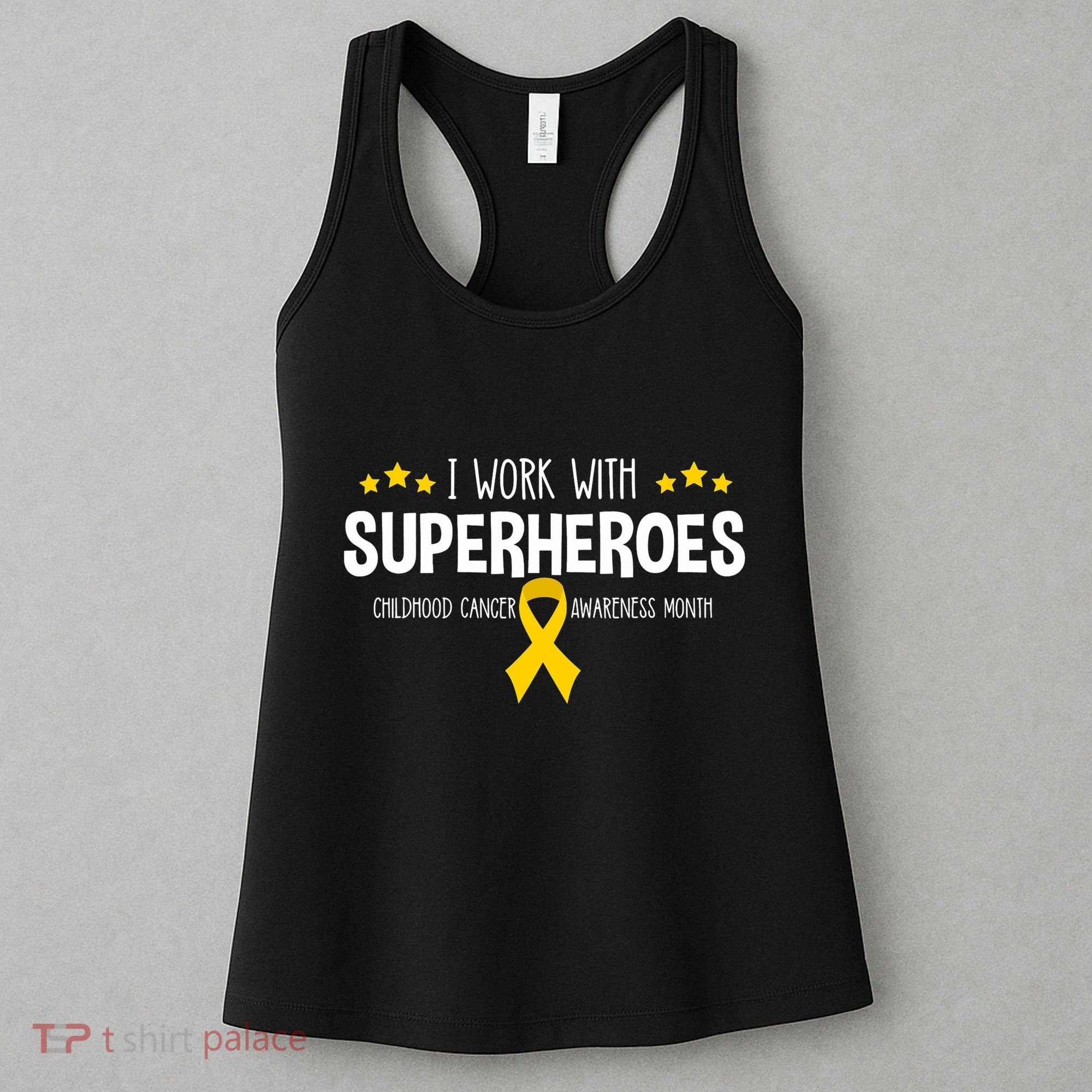 Childhood Cancer Awareness Rn Nurse Pediatric Oncology Women's Tank Top