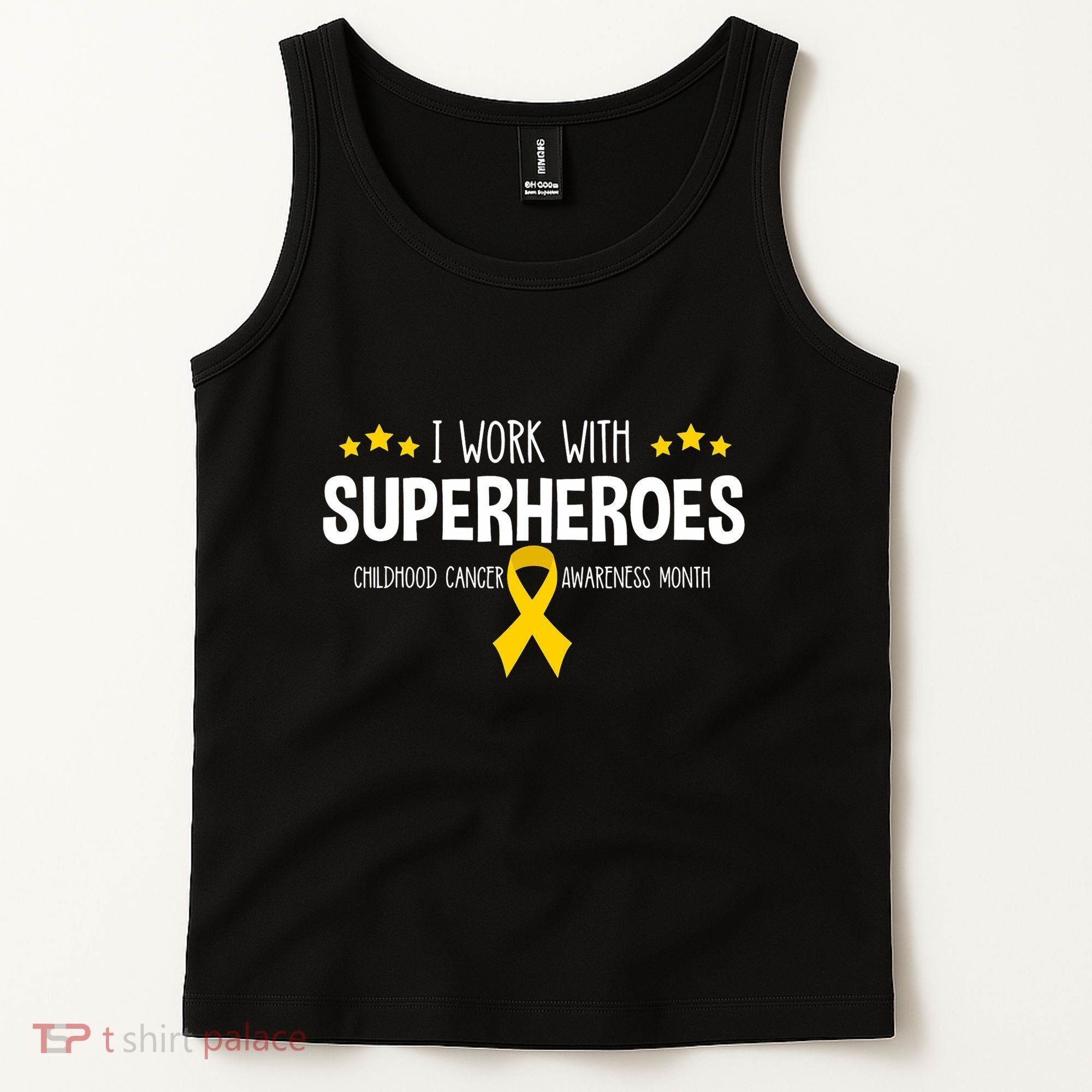 Childhood Cancer Awareness Rn Nurse Pediatric Oncology Tank Top