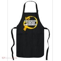 Childhood Cancer Awareness Butterfly Ribbon Apron thumb 0