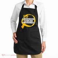 Childhood Cancer Awareness Butterfly Ribbon Apron thumb 2