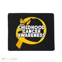 Childhood Cancer Awareness Butterfly Ribbon Mousepad thumb 0