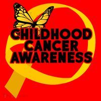 Childhood Cancer Awareness Butterfly Ribbon Santa Hat thumb 1