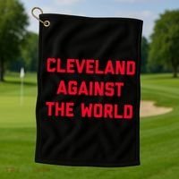 Cleveland Cleveland Against The World Golf Towel thumb 1