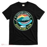 Cooter Canoe Adventure Club Funny ICU ER Nurse Life Nursing T-Shirt thumb 0