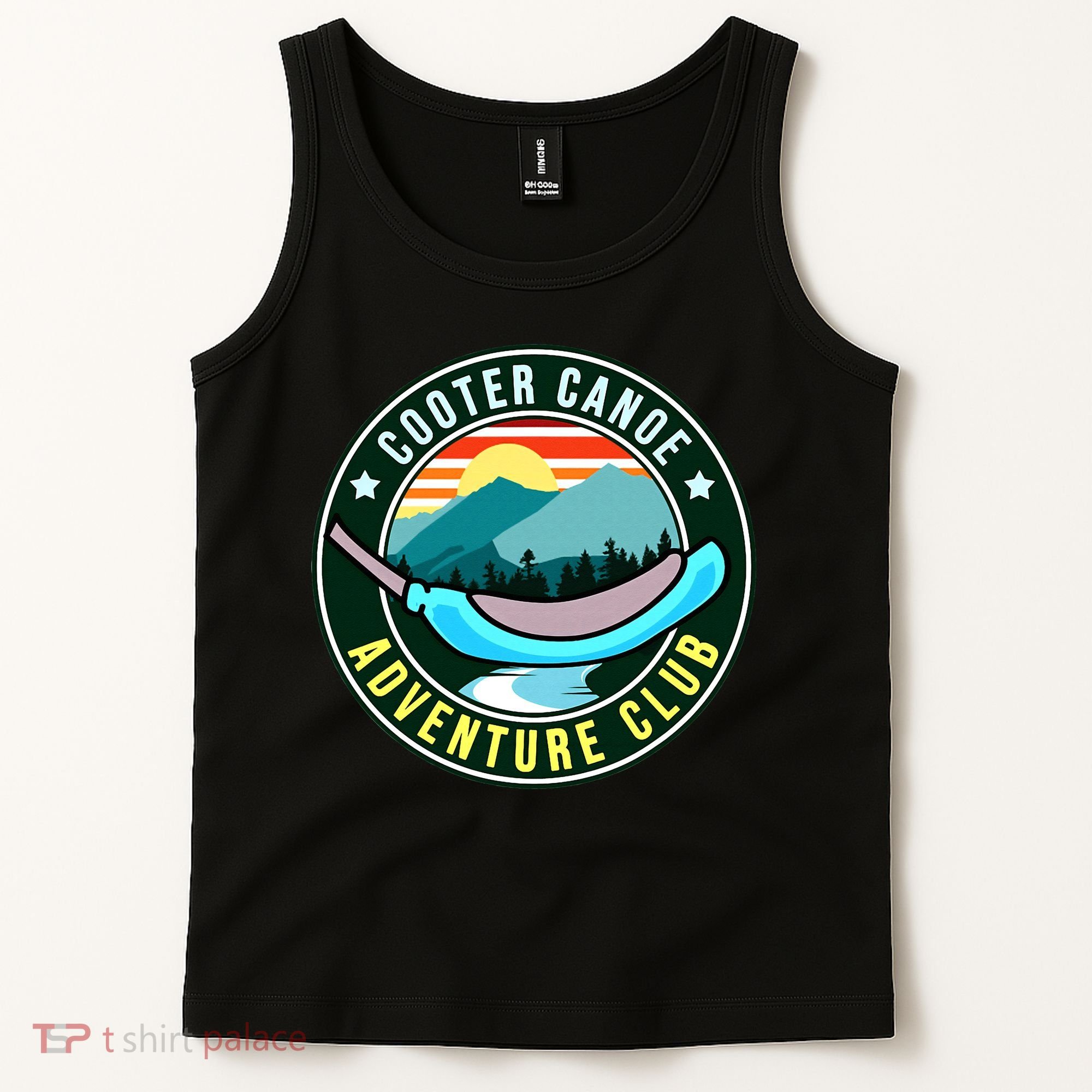 Cooter Canoe Adventure Club Funny ICU ER Nurse Life Nursing Tank Top