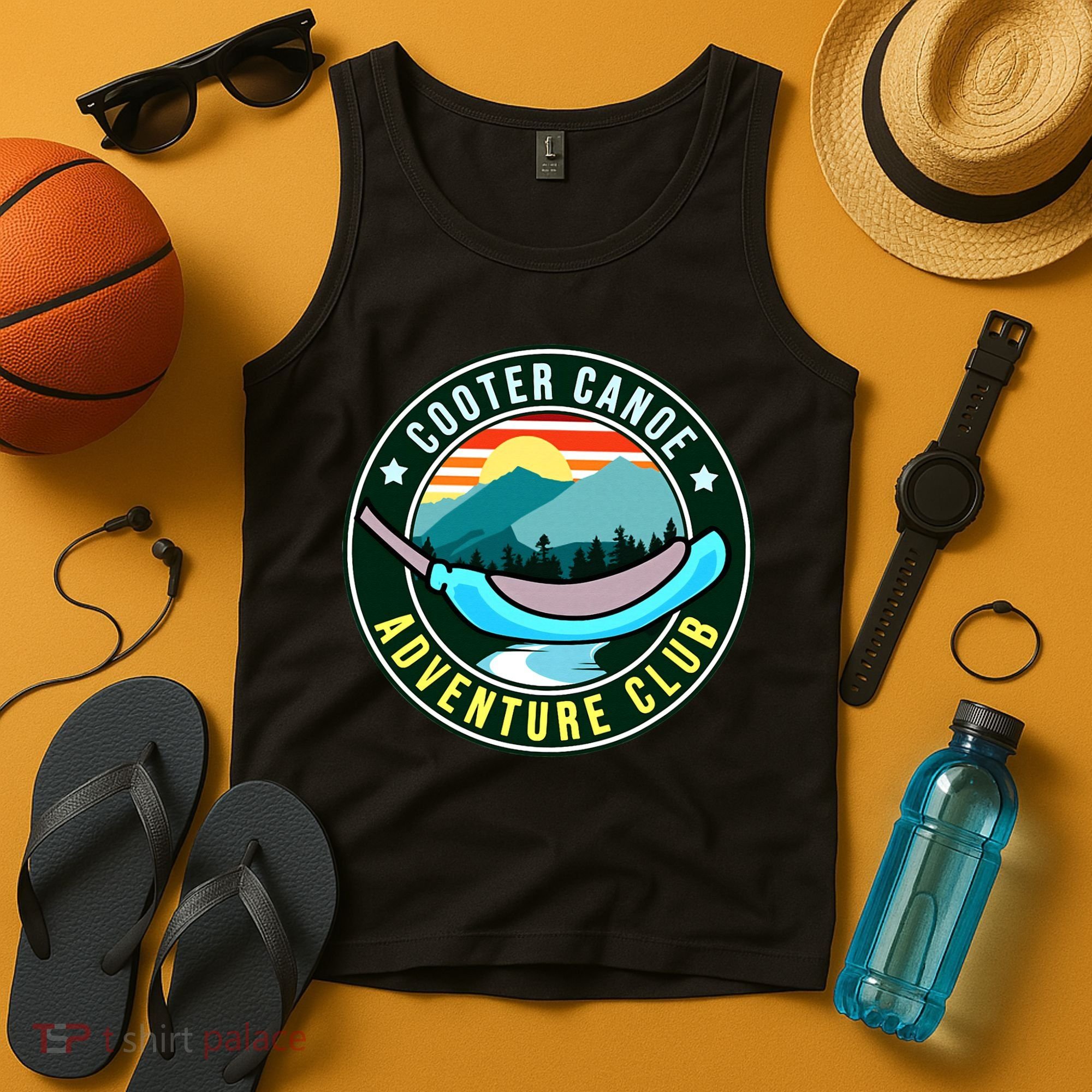 Cooter Canoe Adventure Club Funny ICU ER Nurse Life Nursing Tank Top