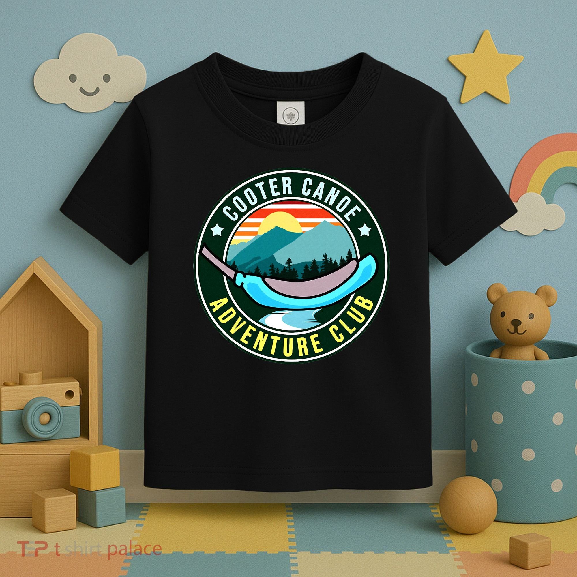 Cooter Canoe Adventure Club Funny ICU ER Nurse Life Nursing Toddler T-Shirt