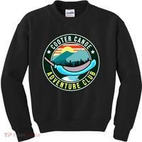Cooter Canoe Adventure Club Funny ICU ER Nurse Life Nursing Kids Sweatshirt thumb 0