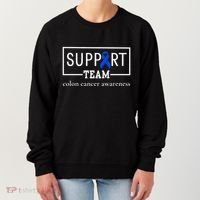 Colon Cancer Awareness Support Team Women's Sweatshirt thumb 0