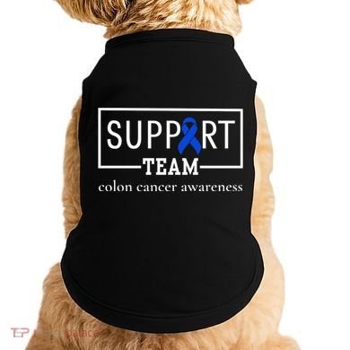 Colon Cancer Awareness Support Team Doggie Tank