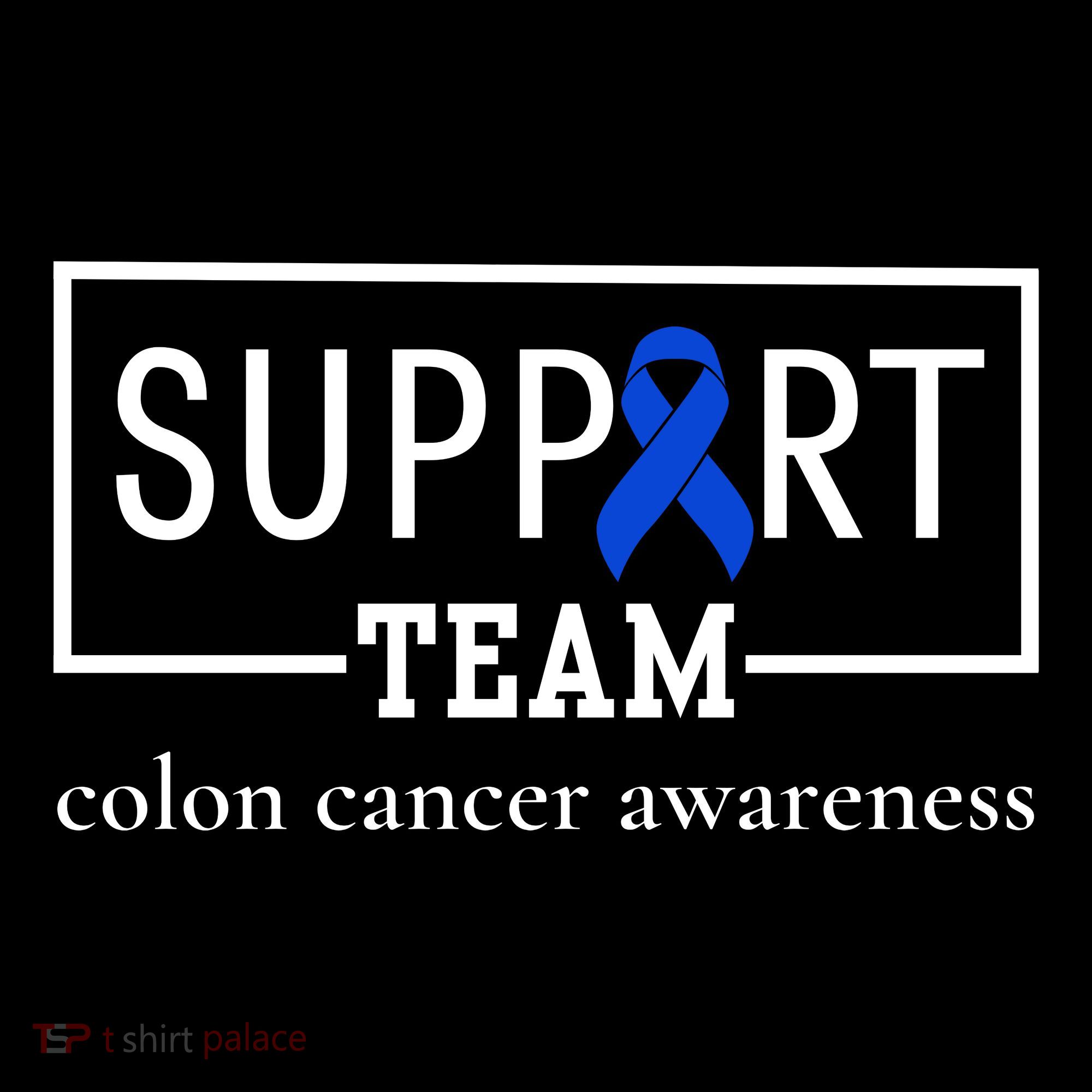 Colon Cancer Awareness Support Team Apron