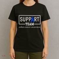 Colon Cancer Awareness Support Team T-Shirt thumb 4
