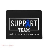 Colon Cancer Awareness Support Team Mousepad thumb 0