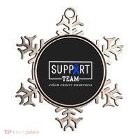Colon Cancer Awareness Support Team Ornament thumb 0