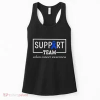 Colon Cancer Awareness Support Team Women's Tank Top thumb 0