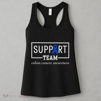 Colon Cancer Awareness Support Team Women's Tank Top thumb 3