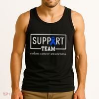 Colon Cancer Awareness Support Team Tank Top thumb 3
