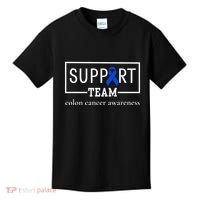 Colon Cancer Awareness Support Team Kids T-Shirt thumb 0