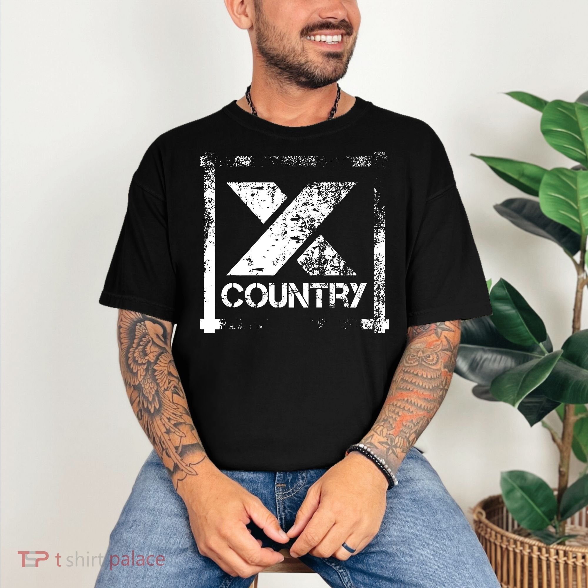 Cross Country Athlete Track Running Comfort Colors T-Shirt
