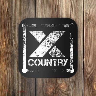 Cross Country Athlete Track Running Coaster