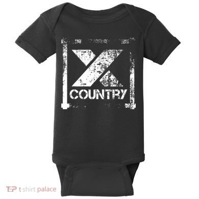 Cross Country Athlete Track Running Baby Bodysuit
