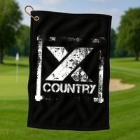 Cross Country Athlete Track Running Golf Towel thumb 1