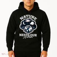 Climate Change Awareness Print Hoodie thumb 2