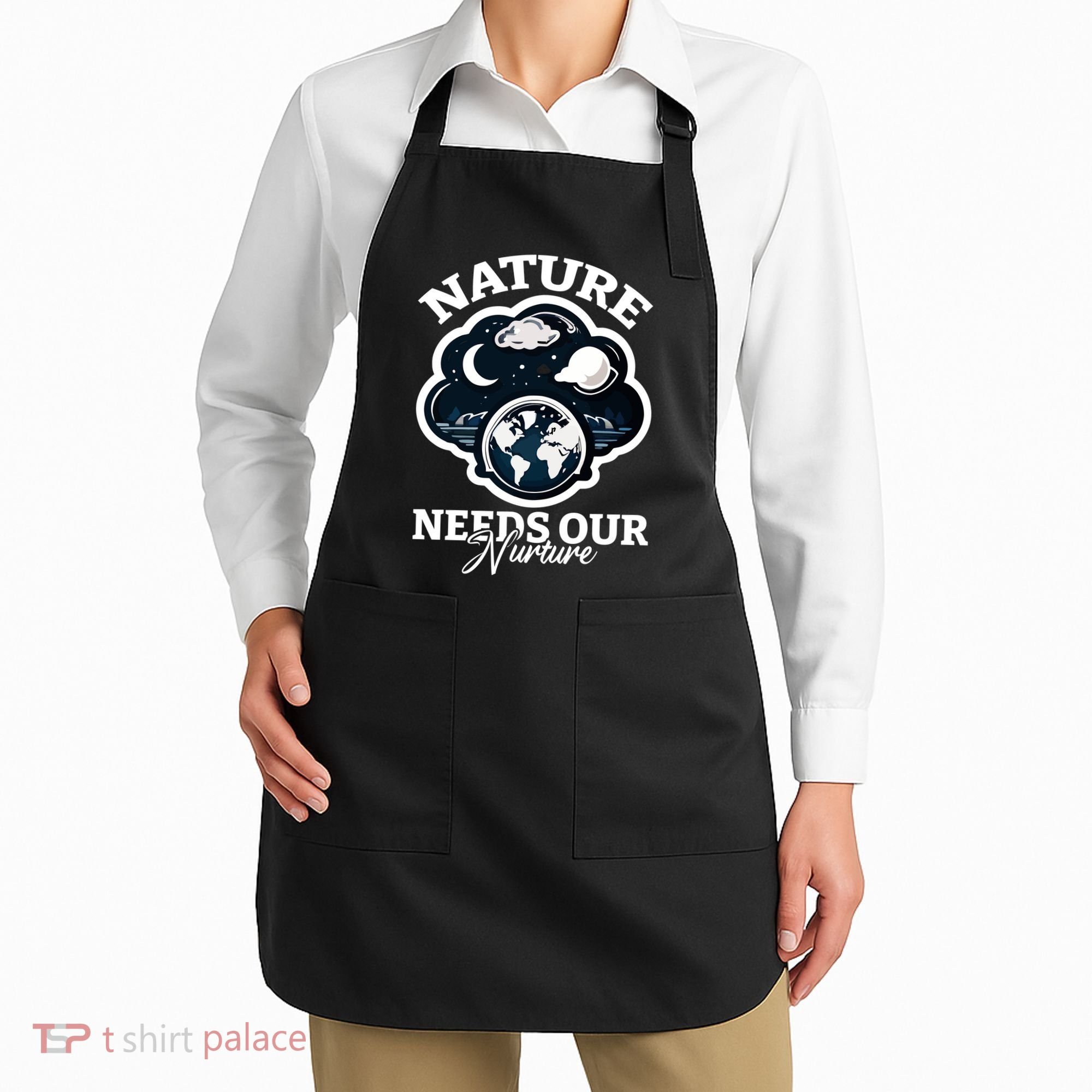 Climate Change Awareness Print Apron