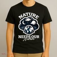 Climate Change Awareness Print T-Shirt thumb 3